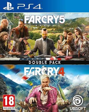 Far Cry 4 and 5 PS4 Double Pack Brand New Factory Sealed
