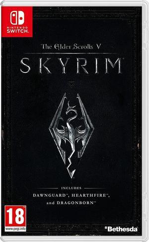 The Elder Scrolls V Skyrim Ninteno Switch w/ Dawnguard Herthfire Dragonborn NEW