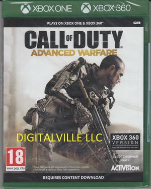 Call of Duty Advanced Warfare Xbox One and Xbox 360 Brand New Factory Sealed
