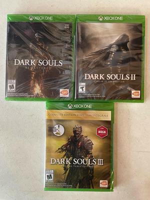 Dark Souls Trilogy Xbox One Brand New Factory Sealed All DLCs