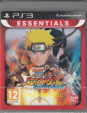 Naruto Shippuden Ultimate Ninja Storm Generations PS3 Brand New Factory Sealed