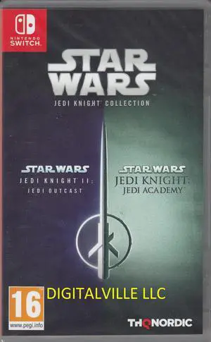 Star Wars Jedi Knight Collection Nintendo Switch Brand New factory Sealed Star Wars Jedi Knight Collection Nintendo Switch Brand New factory Sealed