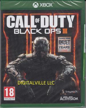 Call of Duty Black Ops III 3 Xbox One Brand New factory Sealed with Zombies