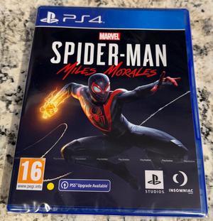Spiderman Miles Morales PS4 Marvel Spider Man Brand New Factory Sealed