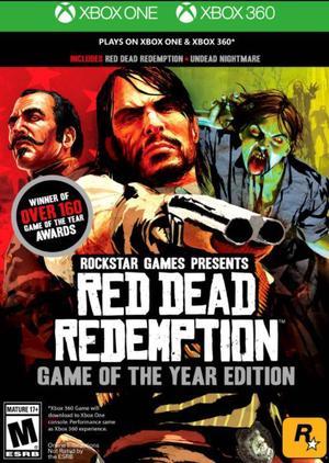 Red Dead Redemption Game of the Year Edition Xbox 360 Xbox One 2011