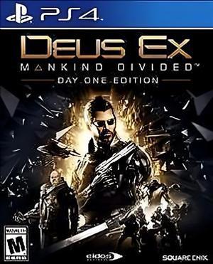 Deus Ex: Mankind Divided - Day One Edition (Sony PlayStation 4, 2016)
