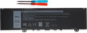 Replacement Battery competiable For Inspiron 13 7386 Series 13 7000,13 7373,13 7386 Series 2-IN-1 Laptop