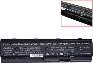 6 Cell 5200mAh Replacement Battery competiable For HP Pavilion DV6-7135NR DV6-7136NR DV6-7137EZ Laptop