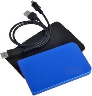 2.5" Inch Silver Sata USB 2.0 Hard Drive HDD Enclosure External Laptop Disk Case