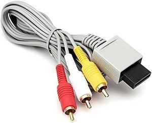 Audio Video AV Composite 3 RCA Cable for Nintendo Wii NEW US SELLER
