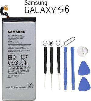 New Genuine Samsung Galaxy S6 Battery EB-BG920ABE SM-G920 Replacement + Tools