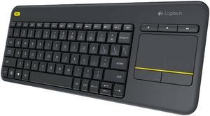 Logitech K400 Plus  with Touchpad for PC connected TVs Wireless Touch Keyboard