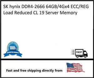 SK hynix  Load Reduced CL 19 Server Memory DDR4-2666 64GB/4Gx4 ECC/REG