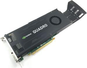 Dell Nvidia D5R4G Quadro K4000 3GB GDDR5 2x DP 1x DVI PCIe Video Graphics Card