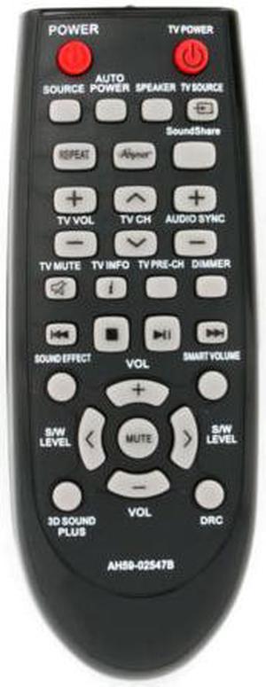 AH5902547B Replaced Remote Control for Samsung Sound Bar PSWF450 HWF450