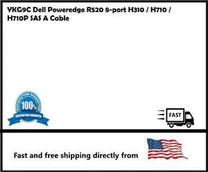 Dell Poweredge R520 8-port H310 / H710 / H710P SAS A Cable YKG9C