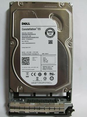 Dell 500GB 6G 7.2K 3.5" SATA C3YJM 0C3YJM HDD Hard Drive w/ R Series Tray
