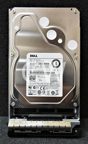 Dell 14X4H 014X4H 3TB 7.2K 6G 64MB 3.5" SAS HDD MG03SCA300 W/ Tray