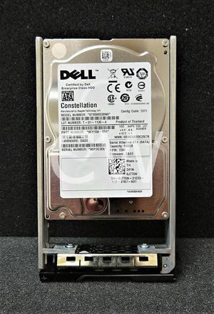 Dell 0J770N J770N 500GB 7.2K 3G 32MB 2.5" SATA Hard Drive ST9500530NS W/ Tray
