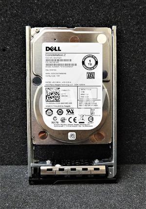 Dell 9KW4J 09KW4J 1TB 7.2K 6G 64MB 2.5in SATA Hard Drive ST91000640NS PowerEdge