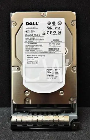 Dell XX518 0XX518 146GB 15K 3Gb/s 16MB Cache 3.5" SAS Hard Drive ST3146356SS