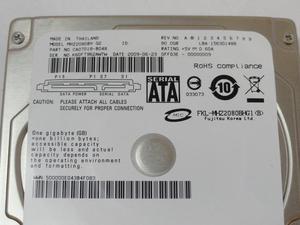 Fujitsu 80GB SATA 5400rpm 2.5in HDD ( CA07018-B048 MHZ2080BH    Fujitsu  )