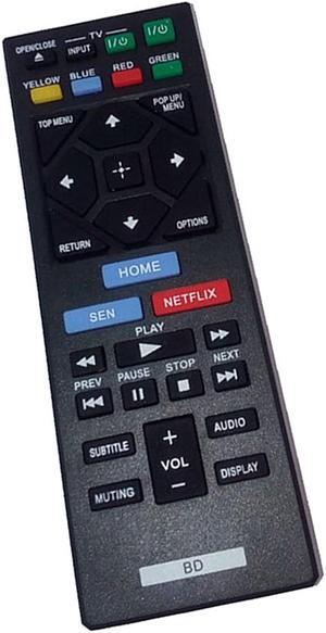 Replaced Remote Control Compatible for Sony 1-492-954-11 BDP-BX150 BDP-S1500 BD Blu-Ray DVD Disc Player
