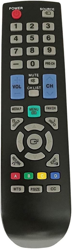 Replacement Remote Controller for LN19C350D LN32D403E2D LE32C355 LN40D503 LN22C350D1DXZA Samsung Smart TVs