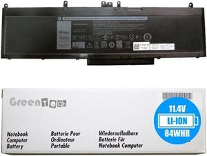 GreenTech New WJ5R2 Replacement Battery for Dell Precision 15 3510 - GreenTech 11.4V 84Whr 6 Cell Primary Battery 4F5YV