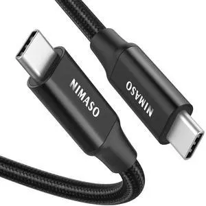 _Mega Brand USB C 3.1 Gen 2 Cable 10Gbps Data Transfer, 4K Video Output Monitor Cable100W PD Fast Charging for iPhone 16, MacBook, Huawei Matebook, iPad Pro 2020, Chromebook, KYY, Dell, LG, ARZOPA