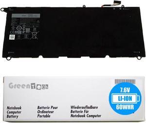 GreenTech New PW23Y Replacement Battery for Dell XPS 13 9360, XPS (9360) - GreenTech 7.6V 60Whr Primary Battery 0RNP72 TP1GT