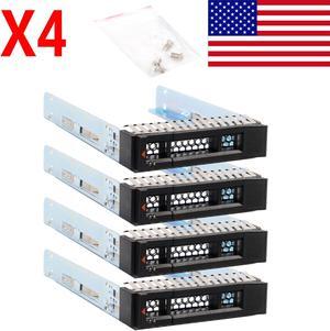 4PCS IBM 00E7600 2.5" HDD Tray Caddy for IBM S812L S822L X3250 X3550 X3850 M5/M6