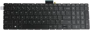 US Black Backlit Keyboard for HP 15-CC 15-CC055OD 15-CC057CL 15-CC058NR