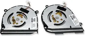 New CPU+GPU Cooling Fan Replacement for HP ENVY X360 15-dr1022nr 15M-DR1011DX 15M-DR1012DX 15-DR1679CL 15-dr1023nr
