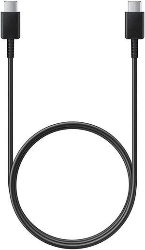 samsung galaxy usb-c cable (usb-c to usb-c) - black - us version with