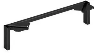 HON Mod Collection Credenza Support Legs, Black