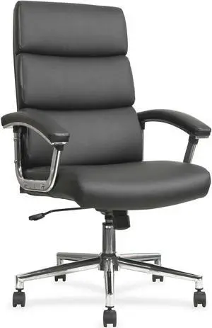 Lorell Leather High-back Chair