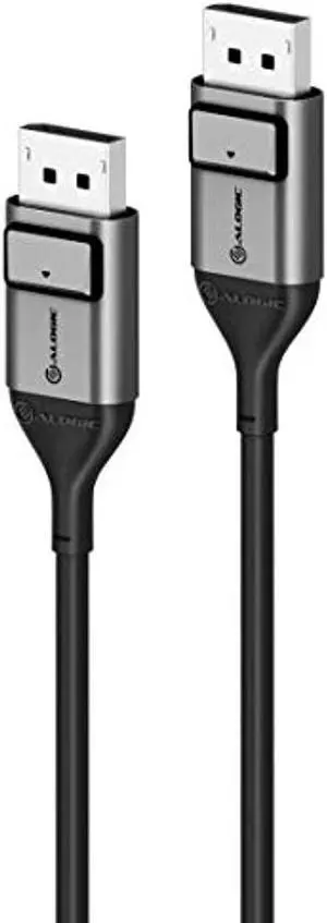 Alogic Ultra Hd 8K Displayport To Displayport Cable, 8K@60Hz, High Speed 32.4 Gbps Hdcp, Dp To Dp Cable – 2M, 6Ft