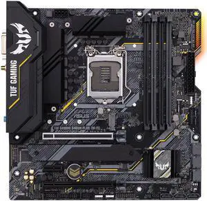 ASUS TUF GAMING B460M-PLUS WIFI Intel B460 1200 LGA MicroATX Desktop Motherboard