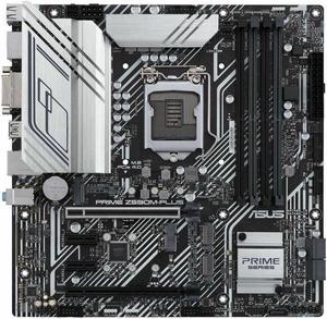 ASUS PRIME Z590M-PLUS Intel Z590 1200 LGA MicroATX M.2 Desktop Motherboard B