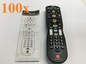 Lot of 100 - UNIVERSAL Motorola TV Remote Control DVD AUX STB URC62440 NEW
