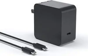 65W Gan Usb C Charger Compatible With Hp Spectre X360 13 13-Ac013Dx Elitebook X360 1030 G3 1040 G6 Elite X2 1012 G1 1013 G3 Hp Pro X2 612 G2 860209-850 934739-850 Laptop