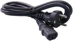 New Dell OEM Euro 220V 2 Meter 2 Prong Power Cord 78390