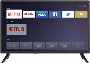 Supersonic 24 inch  Smart LED-LCD TV- HDTV- Black