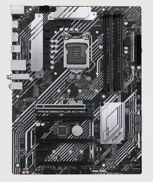 ASUS PRIME B560-PLUS AC-HES Intel B560 LGA 1200 ATX M.2 Desktop Motherboard B