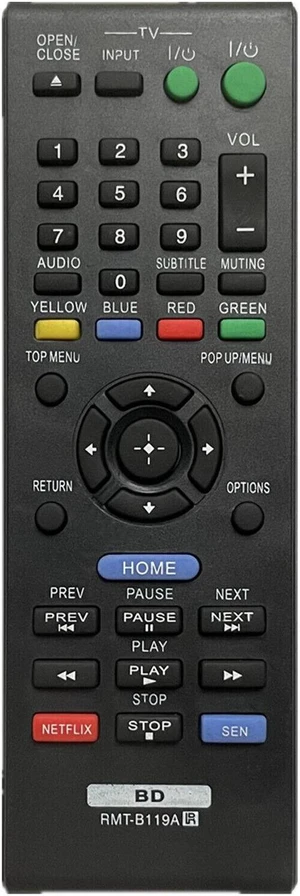 NEW Sony Replacement DVD Blu-Ray Player Remote RMT-B119A for BDP-S470 BDP-BX110 NEW Sony Replacement DVD Blu-Ray Player Remote RMT-B119A for BDP-S470 BDP-BX110