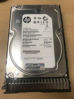 HP 652755-001 695507-001 1TB 7.2K SAS 6G 3.5'' HDD MB1000FCWDE for HP Gen8/Gen9