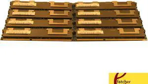 64GB (8X8GB) MEMORY FOR DELL POWEREDGE C6105 C6145 C6100 M610 M710 R410 R510