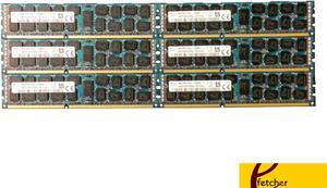 48GB(6x8GB) DDR3 1600 Dell PowerEdge C6145 C6220 C8220 M420 M520 M620 Memory Ram