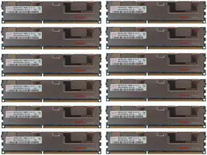 96GB Kit 12x 8GB HP Proliant ML370 SL160S SL170S DL180 DL170H G6 Memory Ram
